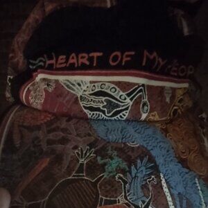 Heart of My People Australian Aboriginal Art Snapback Ladies Hat